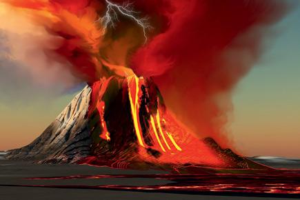 Image result for theories dinosaur extinction volcano